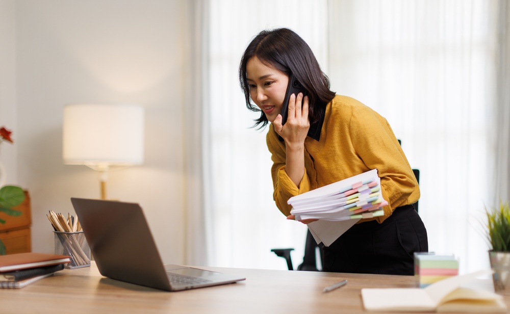 Document management software replaces physical documents and the need to chase clients by email.